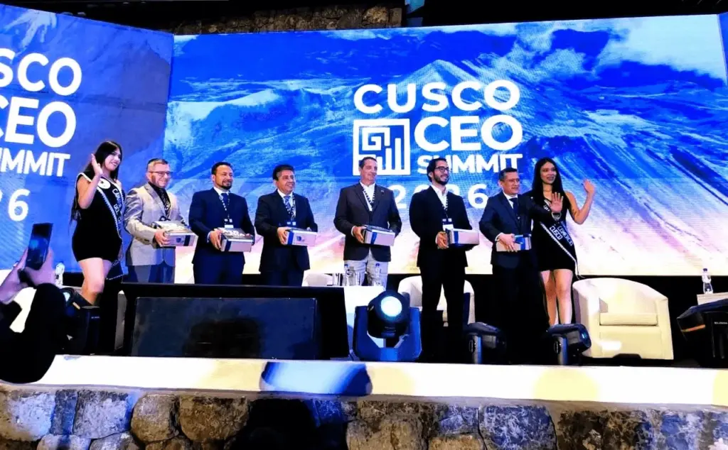 César Ramirez en el Cuzco CEO Summit 2026.